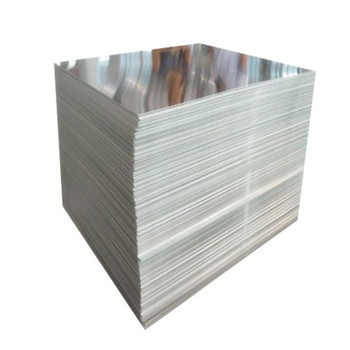 Folha de liga de alumínio / alumínio prata anodizada 6061 