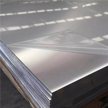 Folha de liga de alumínio polida reflexiva de material de construção / decoração / construção 