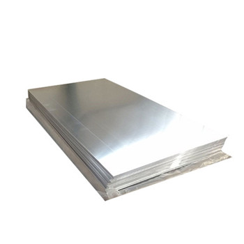 Material de construção 0,8 mm 1050 Chapa ondulada de alumínio / telhado de metal 